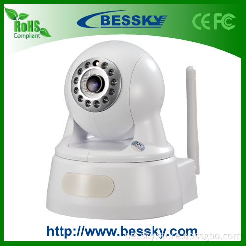 Pan/Tilt 1/4 CMOS 2.0 Megapixel IP Wireless WiFi Dome Camera Security Home Alarm System (BE-IPH02W)